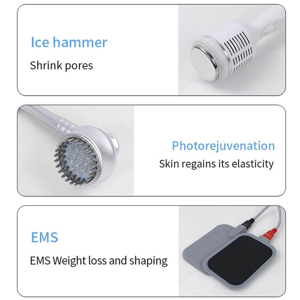 9 IN 1 Cavitation Slimming Machine Vacuum Lipo laser RF EMS