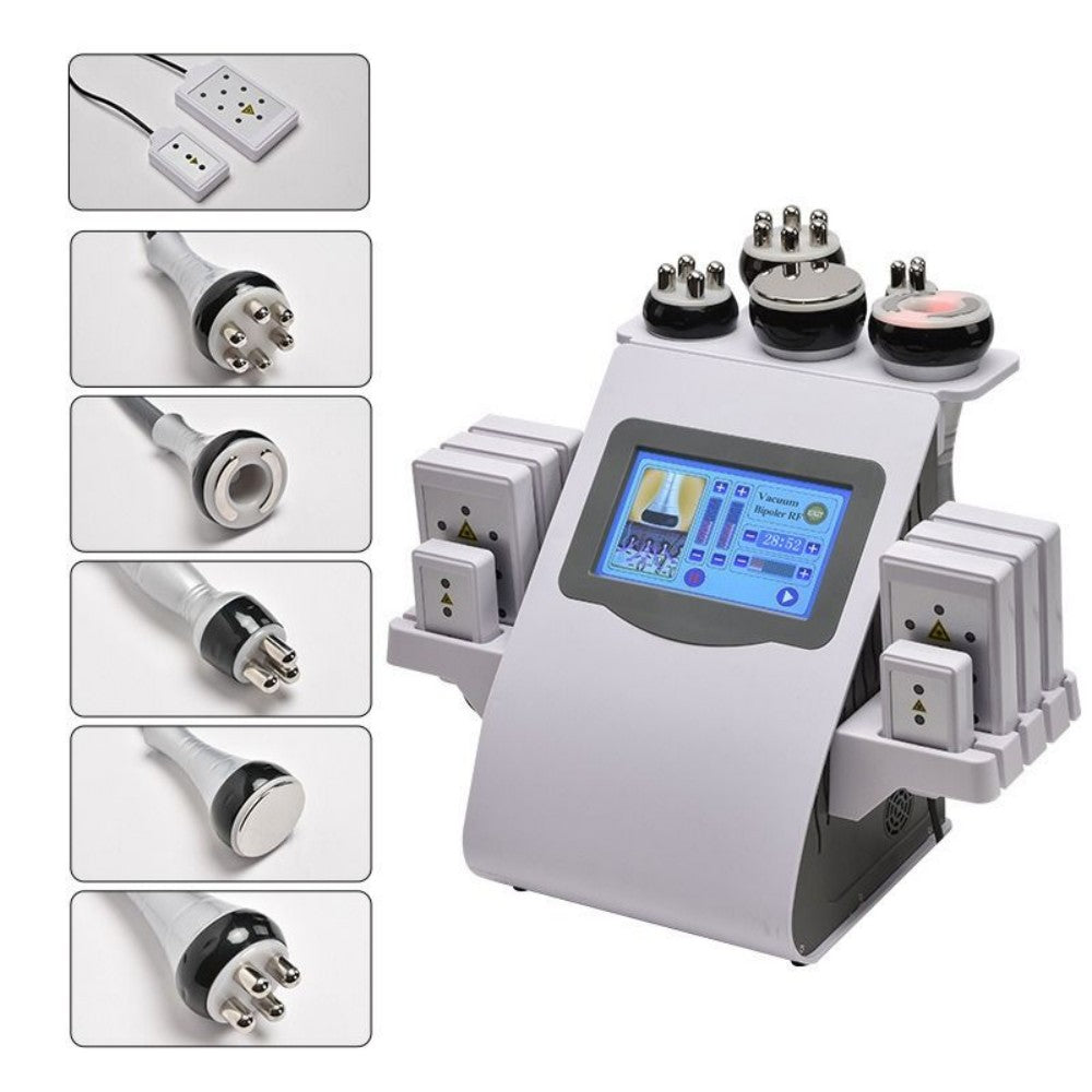 6 IN 1 Cavitation Machine Lipo Laser Slimming RF Skin Tighten