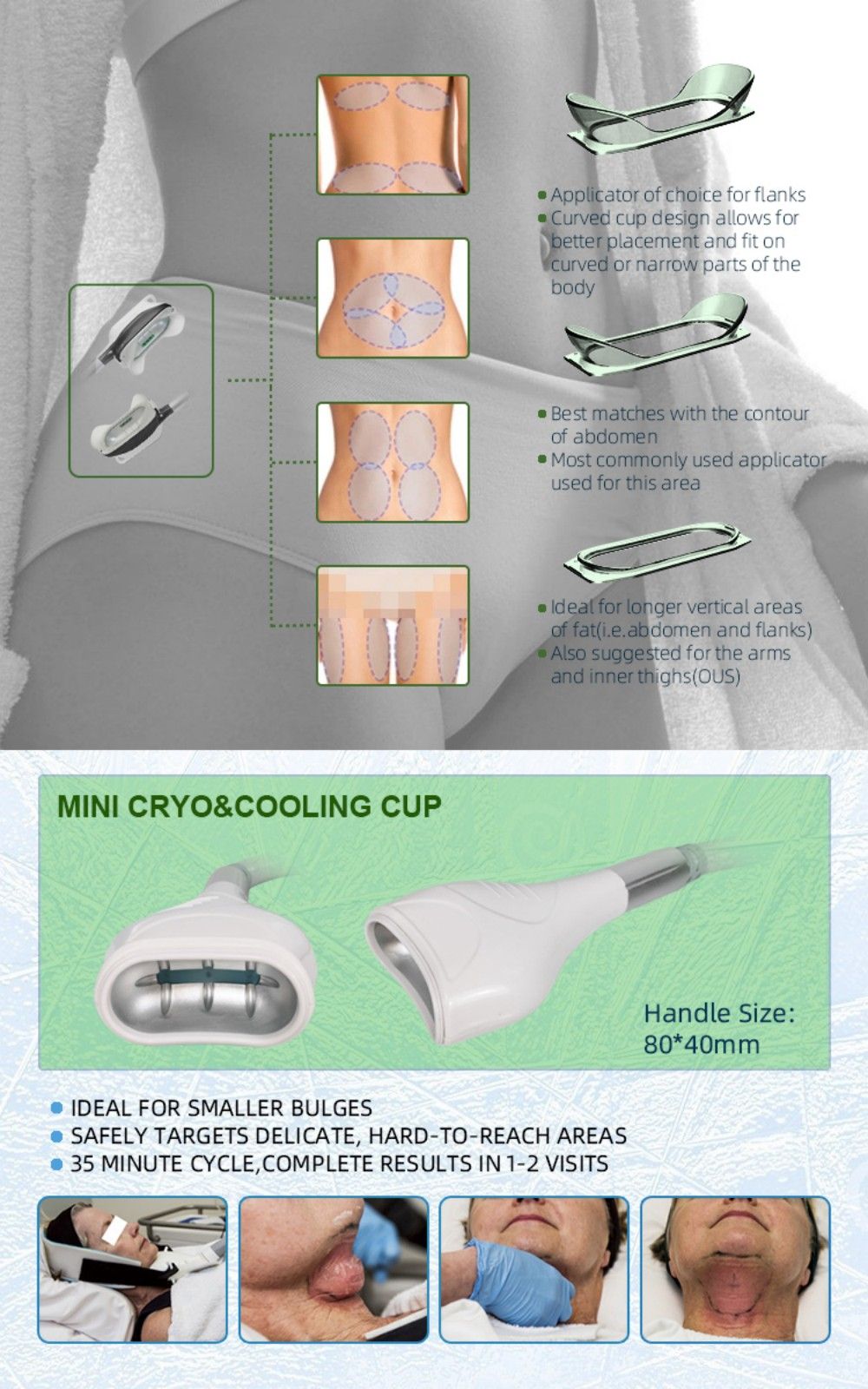 4 In 1 Cryo Fat Freeze Machine Cryotherapy Weight Loss RF Cavitation Lipo Laser